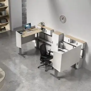 Cascade Office Workstation Table 2026 | Office Workstation Dubai UAE | Office Furniture Supplier