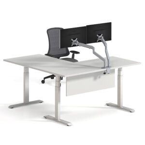 Crown Height Adjustable Table 2026 | Height Adjustable Sit Stand Desk Dubai UAE | Office Furniture Supplier